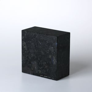 岩石ブックエンド Sサイズ スペクトロライトブルー 0381