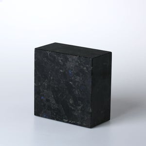 岩石ブックエンド Sサイズ スペクトロライトブルー 0382