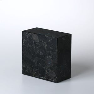 岩石ブックエンド Sサイズ スペクトロライトブルー 0384