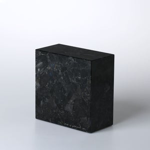 岩石ブックエンド Sサイズ スペクトロライトブルー 0392