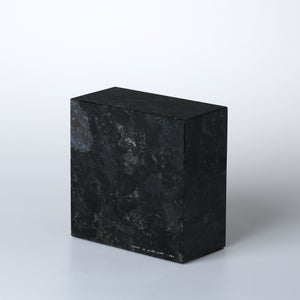 岩石ブックエンド Sサイズ スペクトロライトブルー 0400