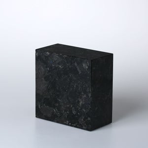 岩石ブックエンド Sサイズ スペクトロライトブルー 0405