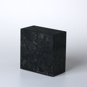 岩石ブックエンド Sサイズ スペクトロライトブルー 0420