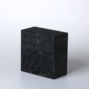 岩石ブックエンド Sサイズ スペクトロライトブルー 0427