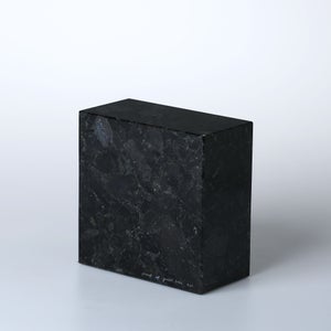 岩石ブックエンド Sサイズ スペクトロライトブルー 0430