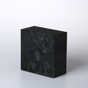 岩石ブックエンド Sサイズ スペクトロライトブルー 0431