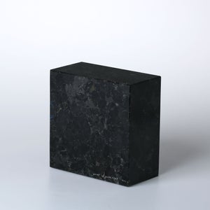 岩石ブックエンド Sサイズ スペクトロライトブルー 0432