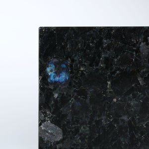 岩石ブックエンド Sサイズ スペクトロライトブルー 0373