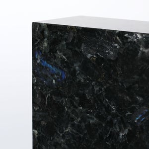 岩石ブックエンド Sサイズ スペクトロライトブルー 0374