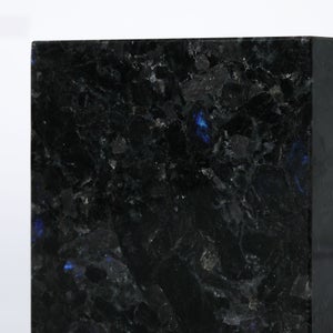 岩石ブックエンド Sサイズ スペクトロライトブルー 0382