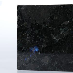 岩石ブックエンド Sサイズ スペクトロライトブルー 0385