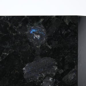 岩石ブックエンド Sサイズ スペクトロライトブルー 0392