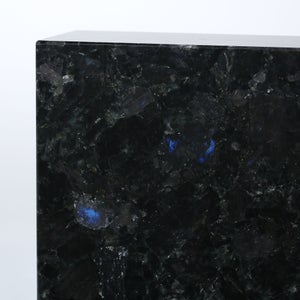 岩石ブックエンド Sサイズ スペクトロライトブルー 0414