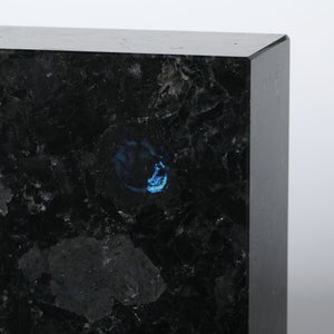 岩石ブックエンド Sサイズ スペクトロライトブルー 0419