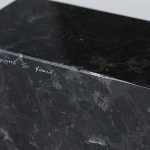 岩石ブックエンド Sサイズ スペクトロライトブルー 0399