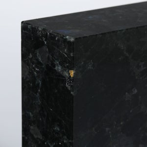 岩石ブックエンド Sサイズ スペクトロライトブルー 0428