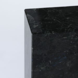 岩石ブックエンド Sサイズ スペクトロライトブルー 0431