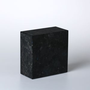 岩石ブックエンド Sサイズ スペクトロライトブルー 0432