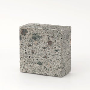 大理石ブックエンド Sサイズ チェッポシーグリーン 0490