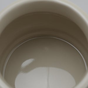 キッチンツールキャニスター 75mm 樽 グレー 鬼皮コルク付 5443