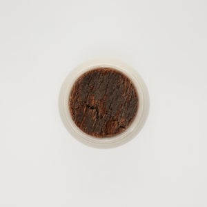 キッチンツールキャニスター 75mm 樽 グレー 鬼皮コルク付 4633