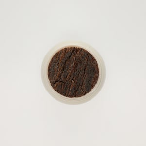 キッチンツールキャニスター 75mm 樽 グレー 鬼皮コルク付 4993