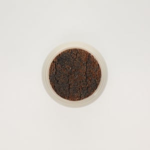 キッチンツールキャニスター 75mm 樽 グレー 鬼皮コルク付 5010