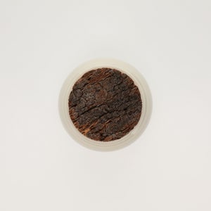 キッチンツールキャニスター 75mm 樽 グレー 鬼皮コルク付 5035