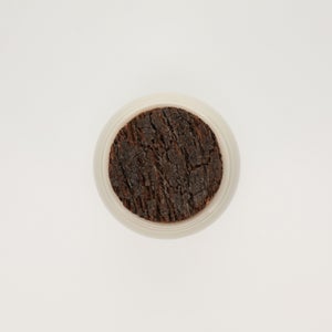 キッチンツールキャニスター 75mm 樽 グレー 鬼皮コルク付 5038