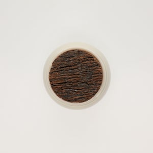 キッチンツールキャニスター 75mm 樽 グレー 鬼皮コルク付 5050