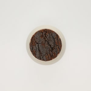 キッチンツールキャニスター 75mm 樽 グレー 鬼皮コルク付 5060