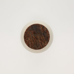 キッチンツールキャニスター 75mm 樽 グレー 鬼皮コルク付 5101