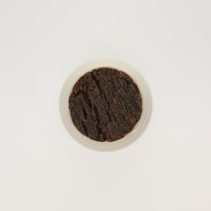 キッチンツールキャニスター 75mm 樽 グレー 鬼皮コルク付 5112