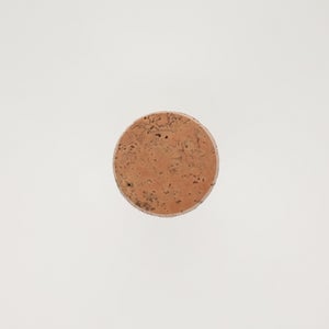 キッチンツールキャニスター 75mm 樽 グレー 鬼皮コルク付 4691