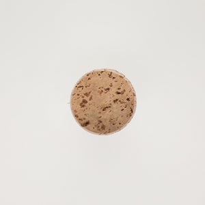 キッチンツールキャニスター 75mm 樽 グレー 鬼皮コルク付 4696