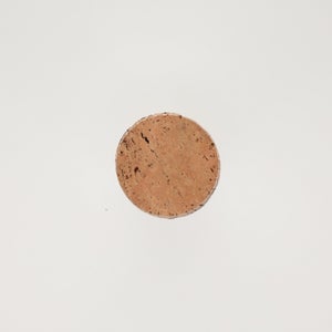 キッチンツールキャニスター 75mm 樽 グレー 鬼皮コルク付 4698