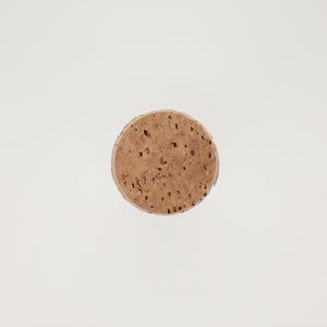 キッチンツールキャニスター 75mm 樽 グレー 鬼皮コルク付 4703