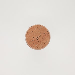 キッチンツールキャニスター 75mm 樽 グレー 鬼皮コルク付 4739