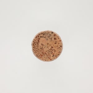 キッチンツールキャニスター 75mm 樽 グレー 鬼皮コルク付 4749