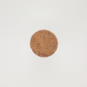 キッチンツールキャニスター 75mm 樽 グレー 鬼皮コルク付 4757