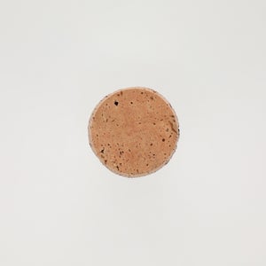 キッチンツールキャニスター 75mm 樽 グレー 鬼皮コルク付 4760