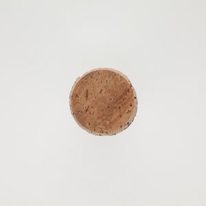 キッチンツールキャニスター 75mm 樽 グレー 鬼皮コルク付 4764