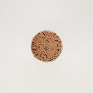 キッチンツールキャニスター 75mm 樽 グレー 鬼皮コルク付 4962