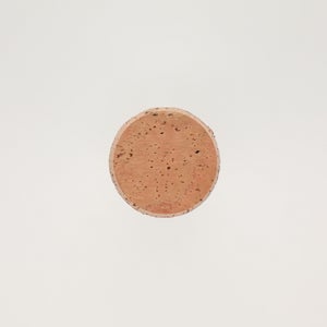 キッチンツールキャニスター 75mm 樽 グレー 鬼皮コルク付 4964