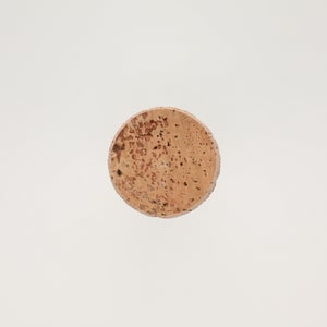 キッチンツールキャニスター 75mm 樽 グレー 鬼皮コルク付 4975