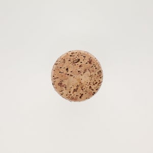 キッチンツールキャニスター 75mm 樽 グレー 鬼皮コルク付 4979