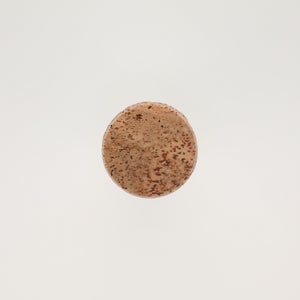 キッチンツールキャニスター 75mm 樽 グレー 鬼皮コルク付 4980