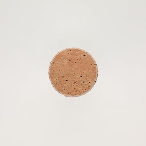 キッチンツールキャニスター 75mm 樽 グレー 鬼皮コルク付 4981