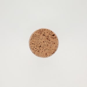 キッチンツールキャニスター 75mm 樽 グレー 鬼皮コルク付 4991