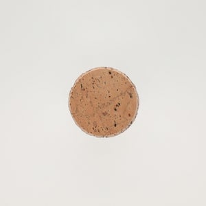 キッチンツールキャニスター 75mm 樽 グレー 鬼皮コルク付 4995